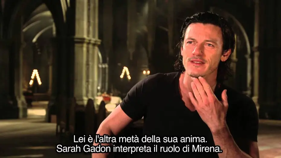 Відео до фільму Дракула. Невідома історія — Dracula Untold: intervista a Luke Evans (sottotitoli in italiano)