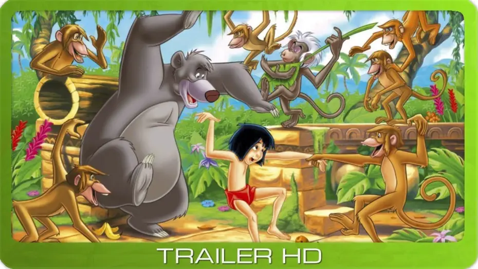 Відео до фільму Книга джунглів | Das Dschungelbuch - Trailer - Deutsch 720p