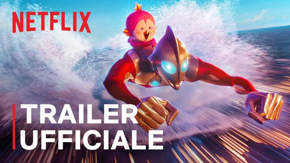 Відео до фільму Ультрамен: Сходження — Ultraman: Rising | Trailer ufficiale | Netflix Italia