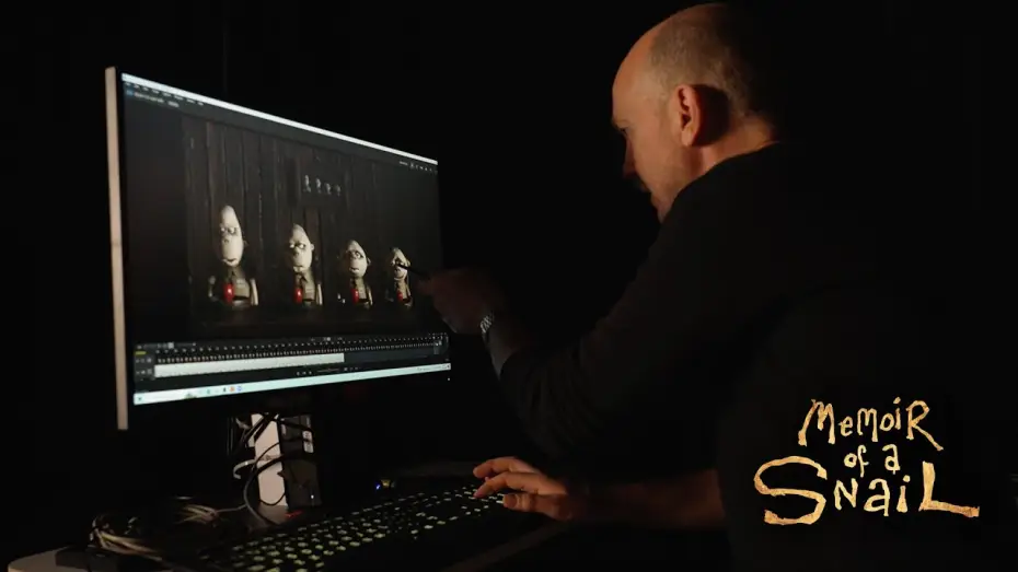 Відео до фільму Мемуари Равлика — Behind The Scenes With Adam Elliot - Animating