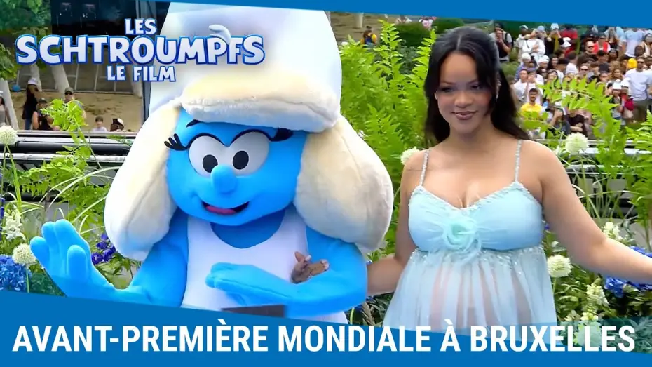 Відео до фільму Смурфи | Avant-premi&egrave;re mondiale &agrave; Bruxelles