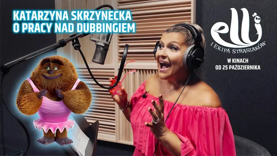 Відео до фільму Elli - Ungeheuer Geheim | Katarzyna Skrzynecka o pracy nad dubbingiem do filmu