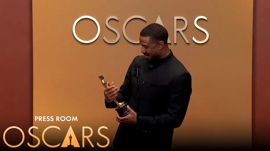 Відео до фільму Грішники | Michael B. Jordan Best Actor Press Room Speech | 98th Oscars (2026)