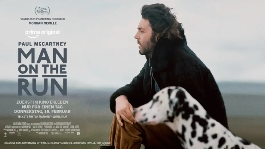 Відео до фільму Man on the Run | PAUL MCCARTNEY: MAN ON THE RUN I TRAILER [GERMAN]