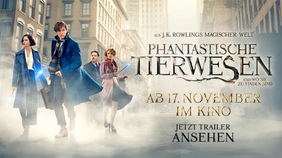 Відео до фільму Фантастичні звірі та де їх шукати | Offizieller Trailer #6