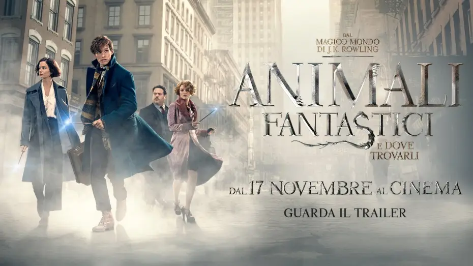 Відео до фільму Фантастичні звірі та де їх шукати | Animali Fantastici e Dove Trovarli - Trailer Ufficiale Italiano