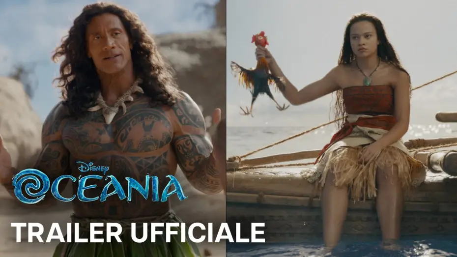 Відео до фільму Ваяна | Oceania | Trailer Ufficiale | Dal 19 Agosto solo al Cinema