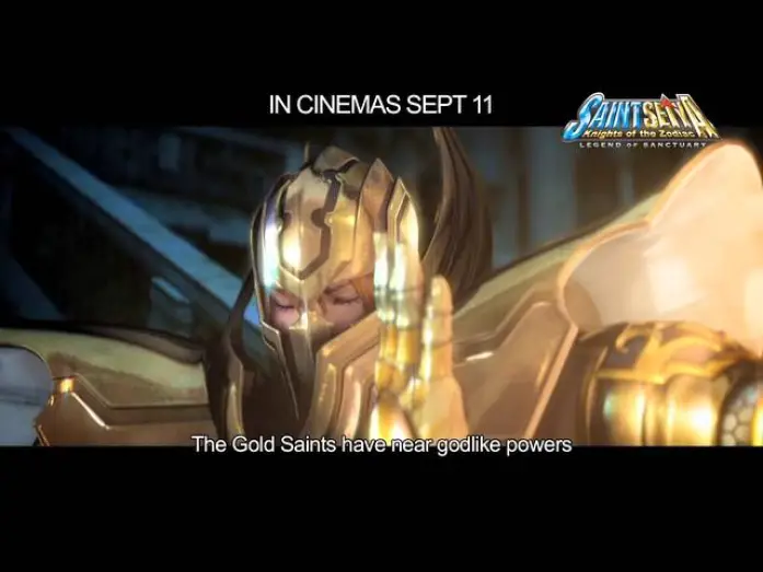 Відео до фільму 聖闘士星矢 LEGEND of SANCTUARY | Saint Seiya: Legend Of Sanctuary - Official Movie Trailer (In Cinemas 11 Sept 2014)