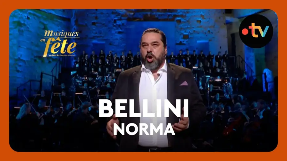 Відео до фільму Musiques en f&ecirc;te des Chor&eacute;gies d'Orange | Bellini - Norma, "Ah ! del Tebro ai giogo indegno" avec Nika Guliashvili