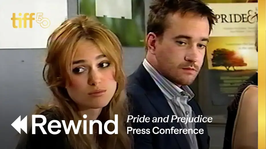 Відео до фільму Гордiсть та упередження | Press Conference (2005) | TIFF REWIND