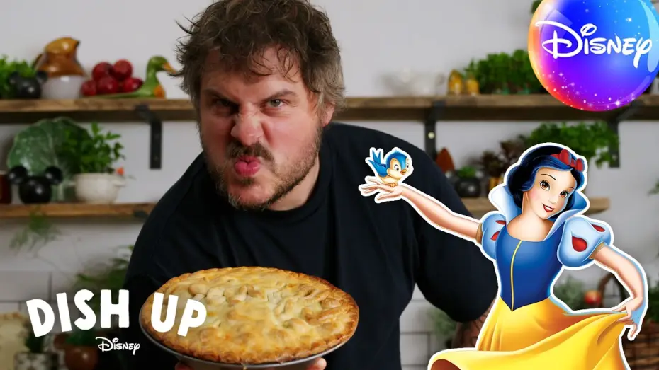 Відео до фільму Білосніжка та семеро гномів | Baking Snow White&rsquo;s Gooseberry Pie | Dish Up Disney