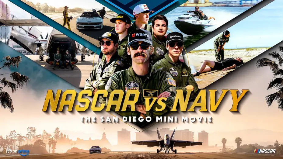 Відео до фільму NASCAR vs. Navy: The San Diego Mini Movie | NASCAR vs Navy | Official Trailer