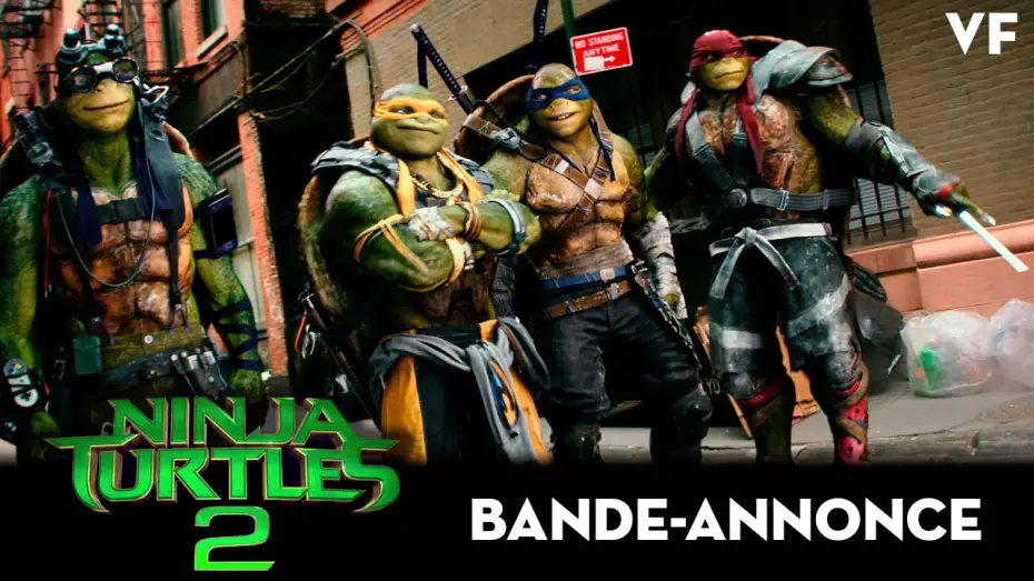 Відео до фільму Підлітки-мутанти. Черепашки-ніндзя 2 — NINJA TURTLES 2 - Bande Annonce VF