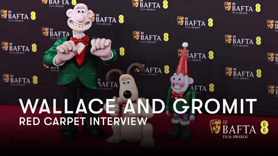 Відео до фільму Воллес і Ґроміт: Перната відплата | "Are They To Scale?" - Wallace and Gromit Arrive At The Red Carpet | BAFTA Film Awards 2025