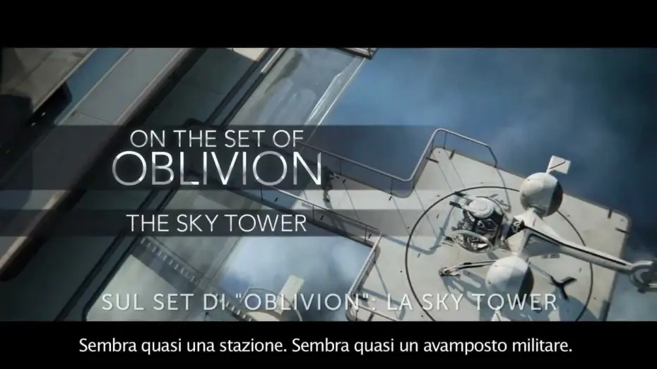 Відео до фільму Світ забуття | Sul set di Oblivion: la Sky Tower (sottotitoli in italiano)