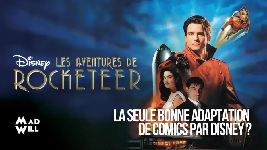 Відео до фільму Людина-ракета | ROCKETEER : LES DOSSIERS DE MAD WILL #Rocketeer #DaveStevens #JoeJohnston