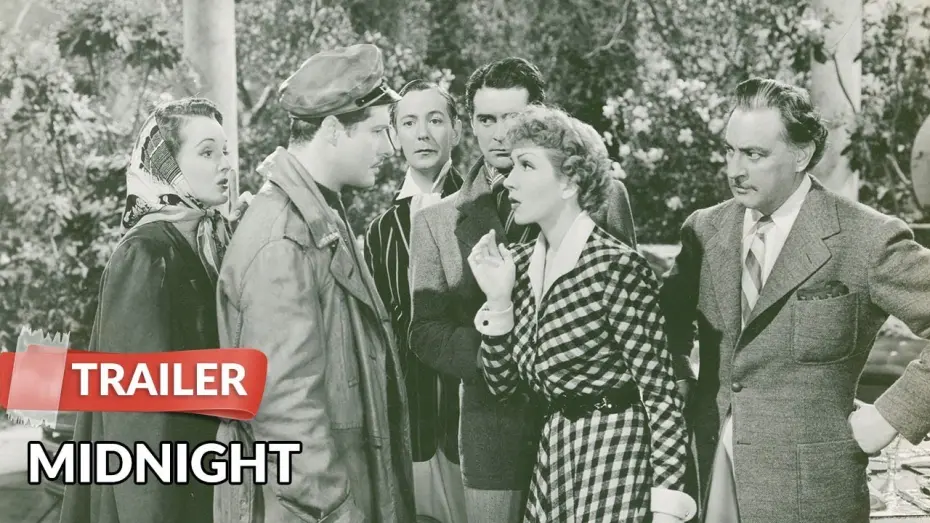 Відео до фільму Midnight | Midnight 1939 Trailer HD | Claudette Colbert | Don Ameche | John Barrymore