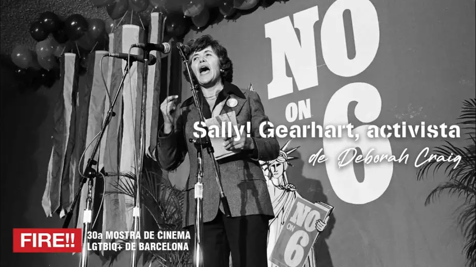 Відео до фільму Sally! | SALLY! [GEARHART, ACTIVISTA] | Deborah Craig | Tr&aacute;iler | FIRE!! 2025