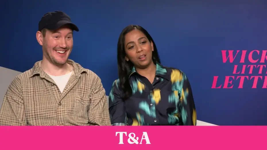 Відео до фільму Wicked Little Letters | WTAF? DILLIGAF? Anjana Vasan and Jonny Sweet guess famous swear word abbreviations