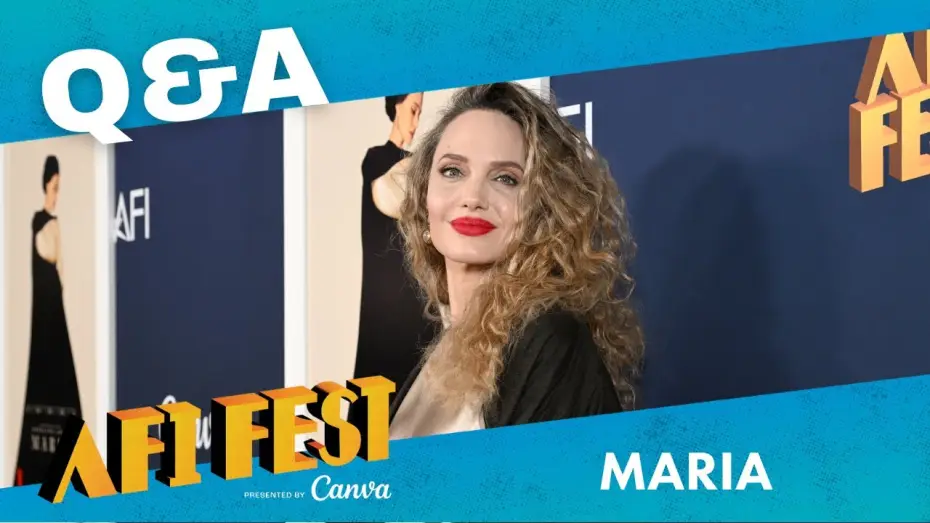 Відео до фільму Марія — MARIA Q&A at AFI Fest with Angelina Jolie and Pablo Larraín