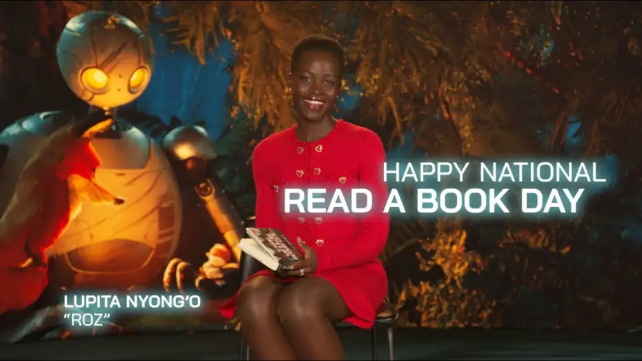 Відео до фільму The Wild Robot | National Read A Book Day With Lupita Nyong&rsquo;o