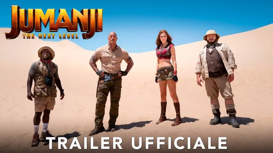 Відео до фільму Джуманджі: Наступний рівень | Jumanji: The Next Level - Trailer ufficiale | Dal 25 dicembre al cinema