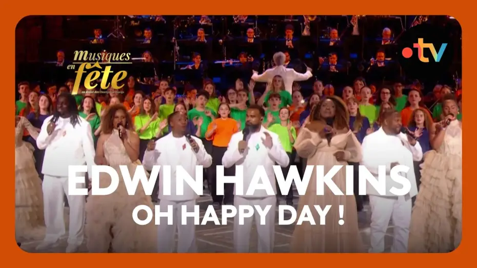 Відео до фільму Musiques en f&ecirc;te des Chor&eacute;gies d'Orange | Edwin Hawkins - "Oh happy day !" avec le Gospel Hooks