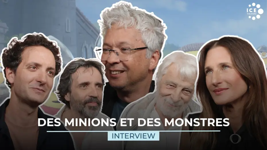 Відео до фільму Посіпаки і Монстряки — DES MINIONS ET DES MONSTRES - Interview