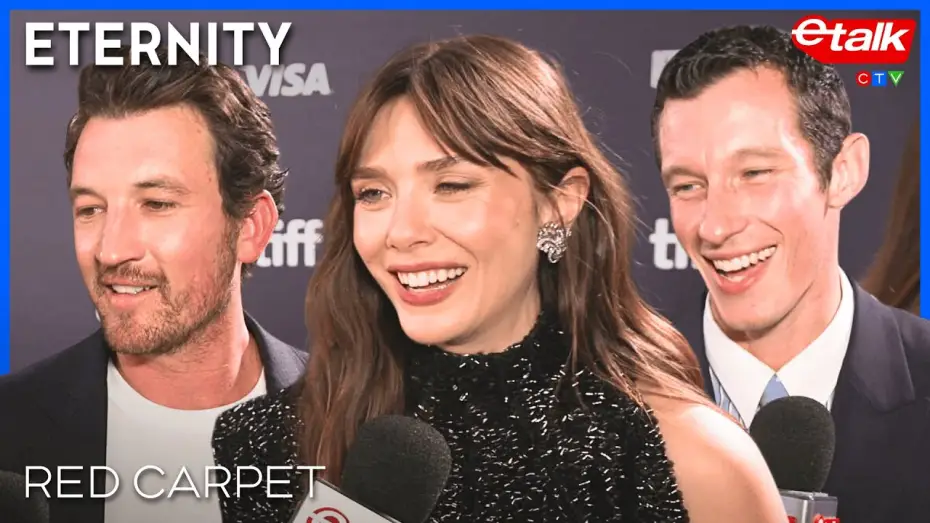 Відео до фільму Вічність | Callum Turner wants to be with Dua Lipa forever & Elizabeth Olsen HATES rollercoasters | TIFF