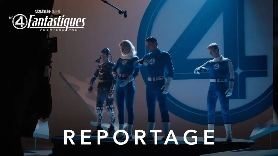 Відео до фільму Фантастична четвірка | Les 4 Fantastiques : Premiers pas - Reportage : Les d&eacute;cors du film | Marvel