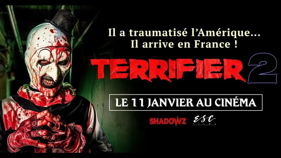 Відео до фільму Той, що жахає 2 | TERRIFIER 2 - bande annonce VOSTFR