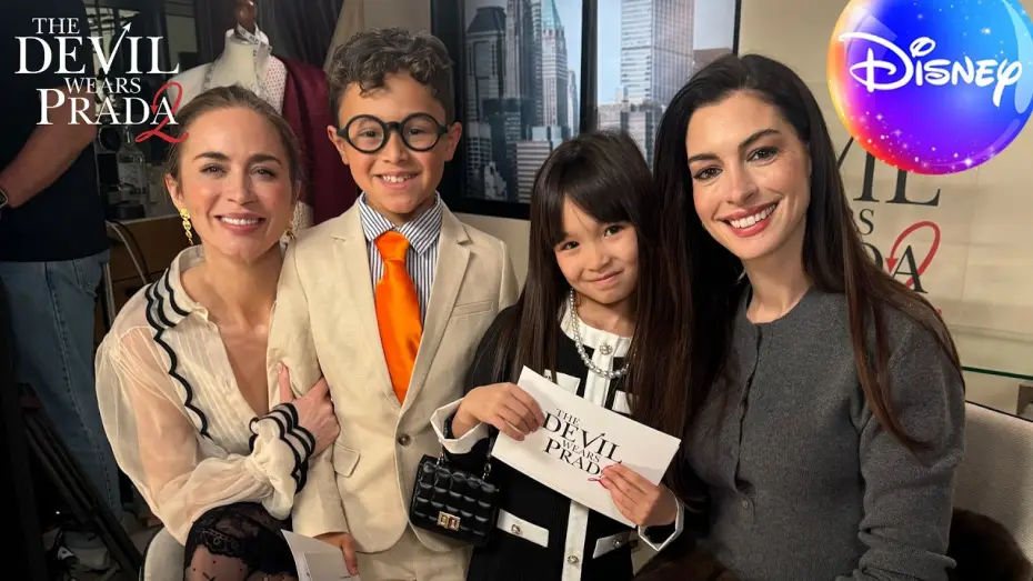 Відео до фільму Диявол носить Прада 2 | Mini Nigel and Miranda meet the cast of The Devil Wears Prada 2
