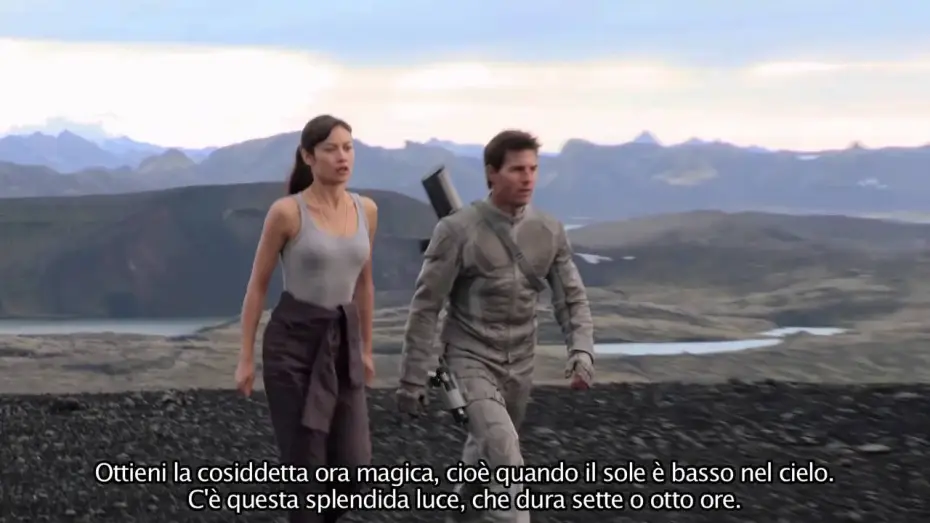 Відео до фільму Світ забуття | Sul set di Oblivion: il primo giorno in Islanda (sottotitoli in italiano)