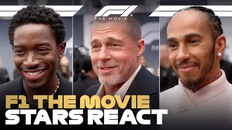 Відео до фільму F1: Фільм | Stars & Drivers React On The Red Carpet