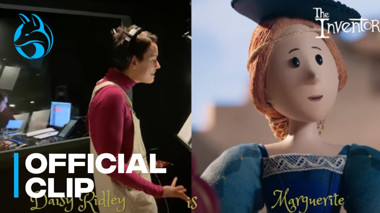 Відео до фільму Винахідник | BTS Clip Voice Acting Daisy Ridley| New Rome
