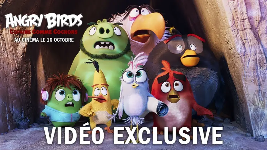 Відео до фільму Angry Birds у кіно 2 | Angry Birds : Copains comme Cochons - Extrait [VF]
