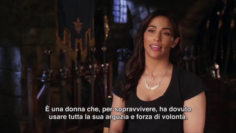 Відео до фільму Warcraft: Початок | WARCRAFT - L'INIZIO di Duncan Jones: intervista a Paula Patton (sottotitoli in italiano)