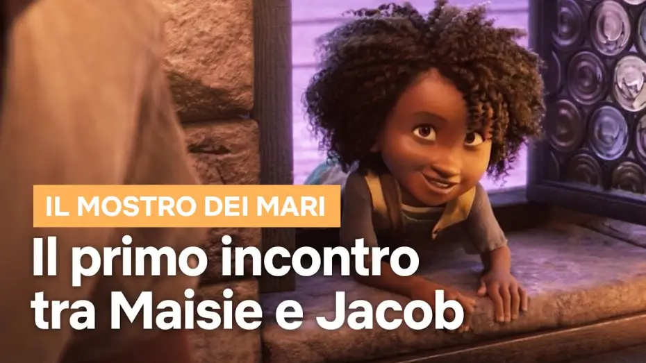 Відео до фільму Морське чудовисько — Il primo incontro tra Maisie e Jacob