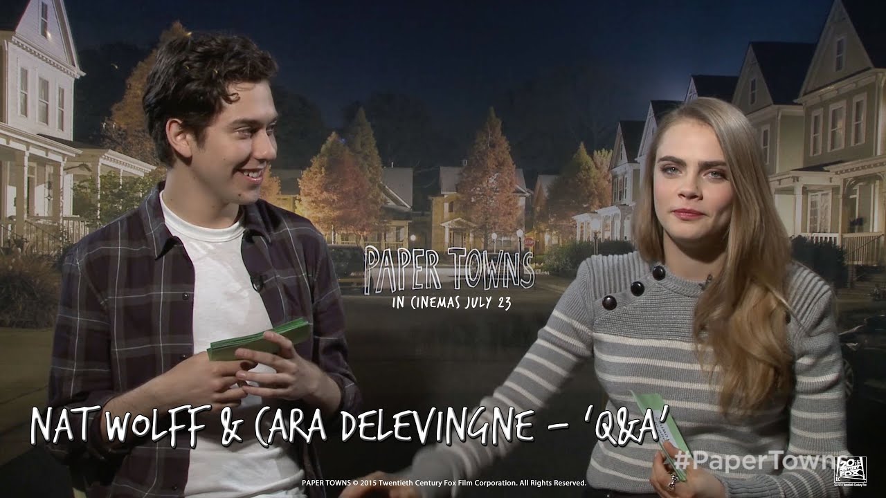 Відео до фільму Паперові міста | Paper Towns [Nat Wolff & Cara Delevingne - 'Q&A' Featurette in HD (1080p)]