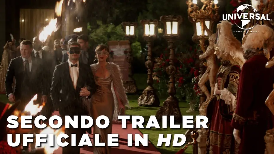 Відео до фільму П&rsquo;ятдесят відтінків темряви | CINQUANTA SFUMATURE DI NERO - Secondo trailer italiano
