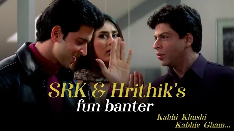 Відео до фільму І в смутку, і в радості | SRK & Hrithik - Chaotic Sibling Energy! | Kabhi Khushi Kabhie Gham | SRK | Hrithik Roshan