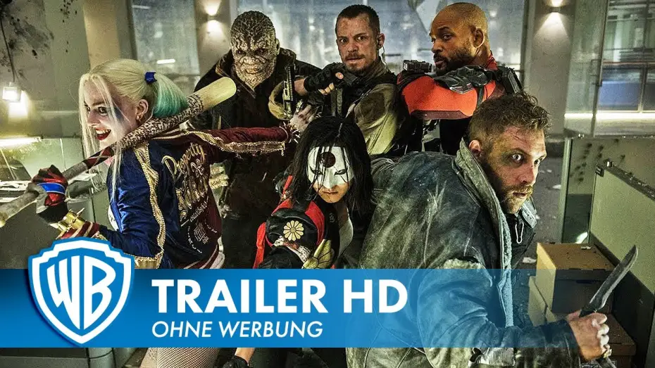 Відео до фільму Загін самогубців | SUICIDE SQUAD - Blitztrailer Deutsch HD German (2016)