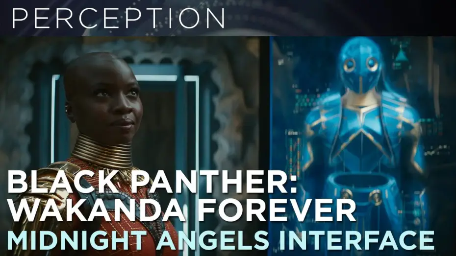 Відео до фільму Чорна пантера: Ваканда назавжди | Midnight Angels Screen Interface