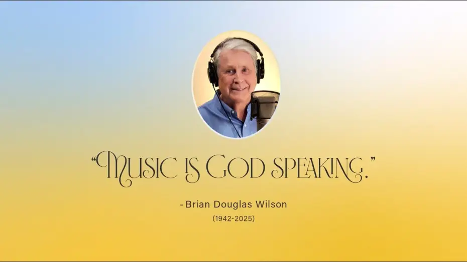 Відео до фільму Music is God Speaking &ndash; Brian Wilson | "Music is God Speaking" &ndash; Brian Wilson