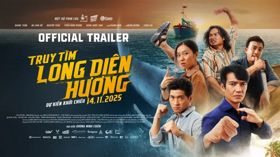 Відео до фільму Truy T&igrave;m Long Di&ecirc;n Hương | CHASE FOR AMBER | OFFICIAL TRAILER | OFFICIAL RELEASE: 11/14/2025