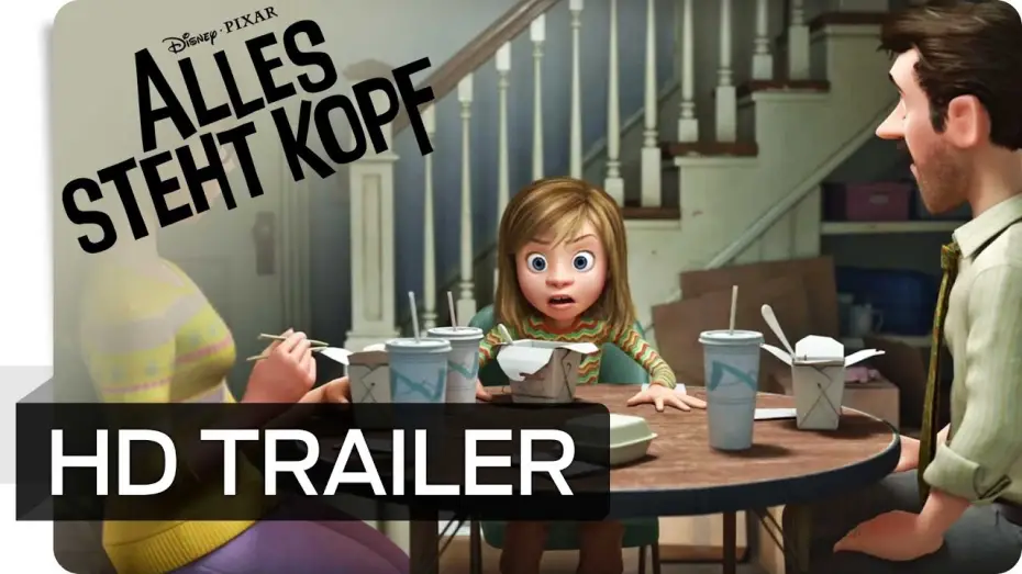 Відео до фільму Думками навиворіт | ALLES STEHT KOPF - Offizieller Trailer (German | deutsch) - Disney HD