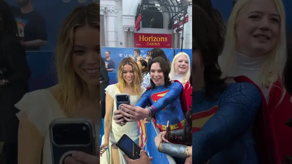 Відео до фільму Суперґьорл — Milly Alcock meets SUPERGIRL fans in London