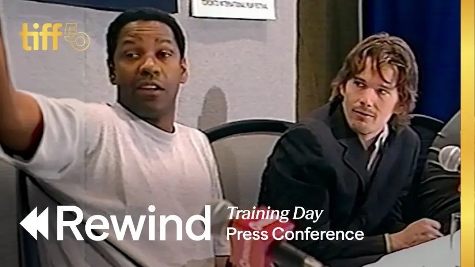 Відео до фільму Тренувальний день | Press Conference (2001) | TIFF REWIND