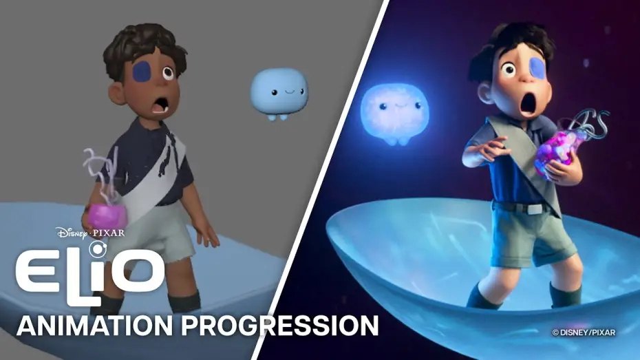 Відео до фільму Еліо | Animation Progression Reel | "Welcome to the Communiverse"