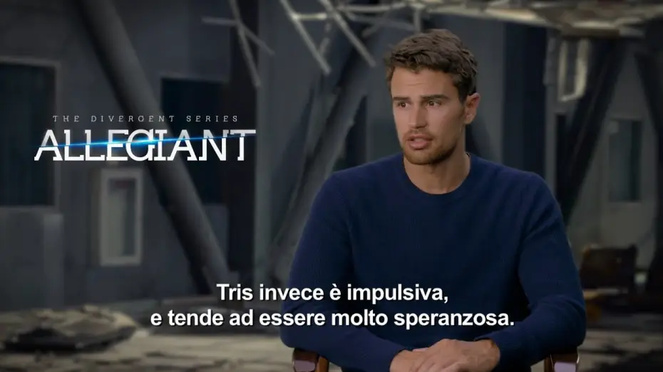 Відео до фільму Дивергент 3: Віддана — The Divergent Series: Allegiant - Intervista a Theo James